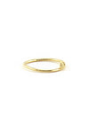 PETITE HAMMER THE NAIL RING - Gold - Haute & Rebellious