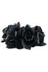 Midnight Queen Flower Child Headband - Black - Haute & Rebellious