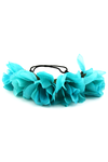 Jalana Queen Flower Child Headband - Aqua - Haute & Rebellious