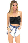 LARGE BOW TUBE TOP - Haute & Rebellious