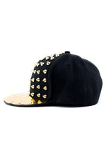 GOLD PLATED SNAPBACK - Black - Haute & Rebellious