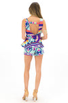 TRIBAL GEO PEPLUM TOP - Mint - Haute & Rebellious