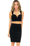 ZENA CROP TOP - Black - Haute & Rebellious