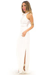 LONDON MESH DETAIL MAXI - Off White - Haute & Rebellious