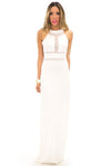 LONDON MESH DETAIL MAXI - Off White - Haute & Rebellious