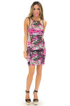 SASHA MESH CONTRAST SCUBA DRESS - Haute & Rebellious