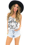 TIGER PRINT TANK - Haute & Rebellious