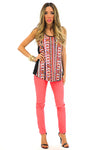 AMAZON TRIBAL SEQUIN TANK - Haute & Rebellious