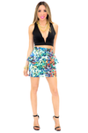 TROPICANA PRINT PEPLUM SKIRT - Haute & Rebellious