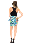TROPICANA PRINT PEPLUM SKIRT - Haute & Rebellious