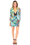 TROPICANA PRINT PEPLUM SKIRT - Haute & Rebellious