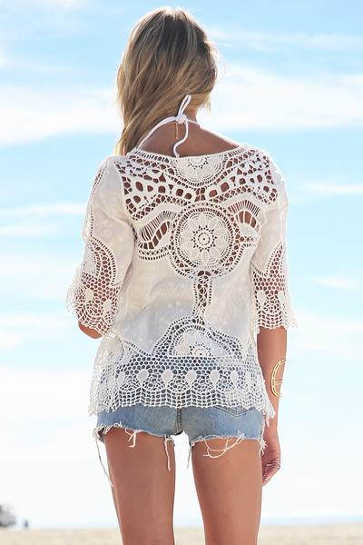 Mallet Crochet Blouse