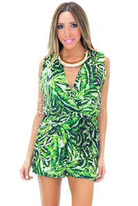 TUCHAN TROPICAL PRINT ROMPER - Haute & Rebellious