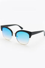 I Feel it Fade Sunglasses - Black/Blue - Haute & Rebellious