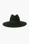 Wool Floppy Hat - Black