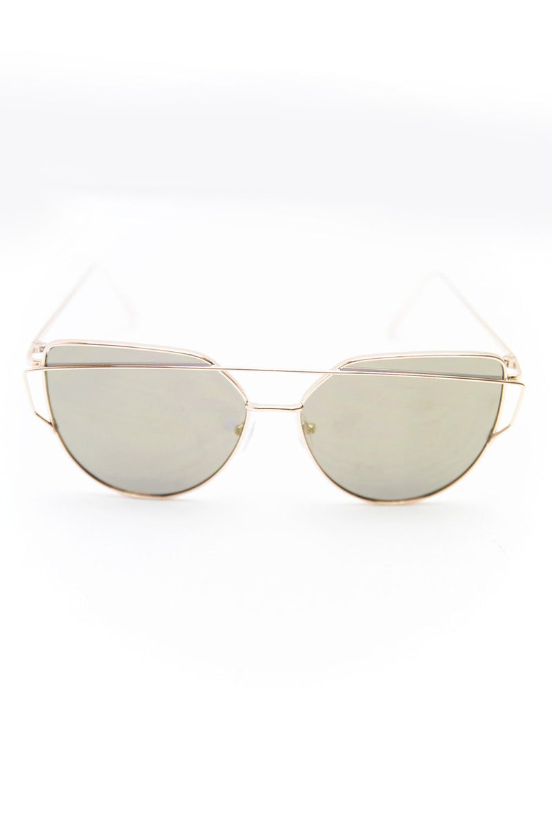 Coming After You Sunglasses - Olive Tint - Haute & Rebellious