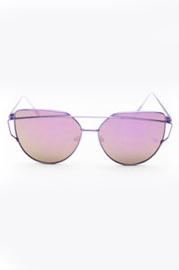 Coming After You Sunglasses - Violet - Haute & Rebellious