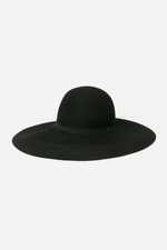 Floppy Circular Crown Wool Hat