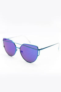 Coming After You Sunglasses - Blue - Haute & Rebellious