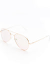 Anything Blush Aviator Sunglasses - Haute & Rebellious