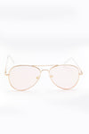 Anything Blush Aviator Sunglasses - Haute & Rebellious