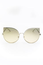 Half Way There Sunglasses - Silver/Nude - Haute & Rebellious
