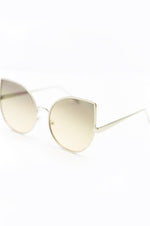 Half Way There Sunglasses - Silver/Nude - Haute & Rebellious