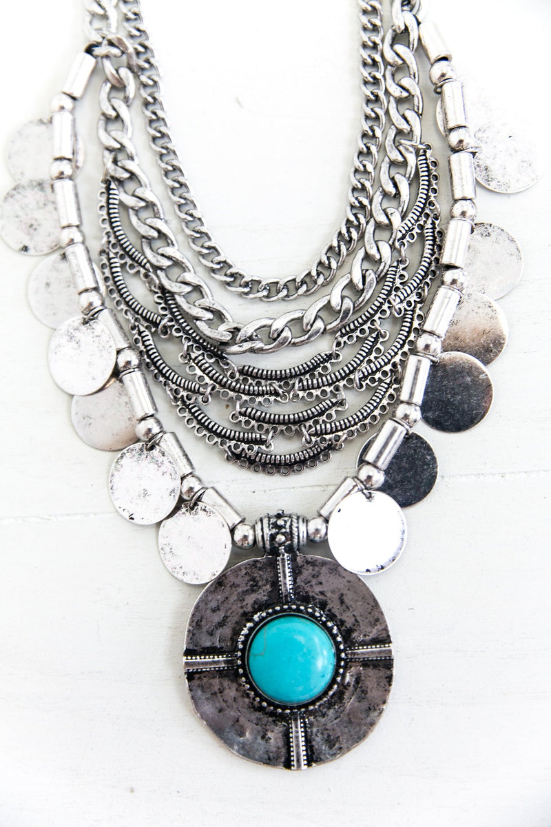 Jennda Gypsy Statement Necklace - Haute & Rebellious