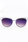 Set You Free Sunglasses - Purple - Haute & Rebellious