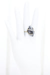 Jada Clasp Crystal Stone Ring - Haute & Rebellious