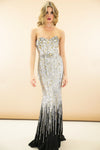 Red Carpet Sequin Maxi Dress - Haute & Rebellious