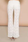 WINLOW LACE BELL BOTTOM PANT - Haute & Rebellious