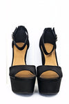 Lauda Platform Sandal - Black - Haute & Rebellious