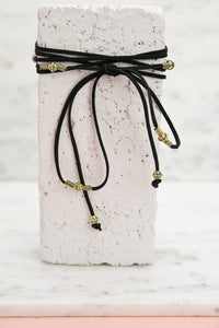 Wrapped Around Choker - Black - Haute & Rebellious