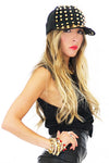 GOLD PLATED SNAPBACK - Black - Haute & Rebellious