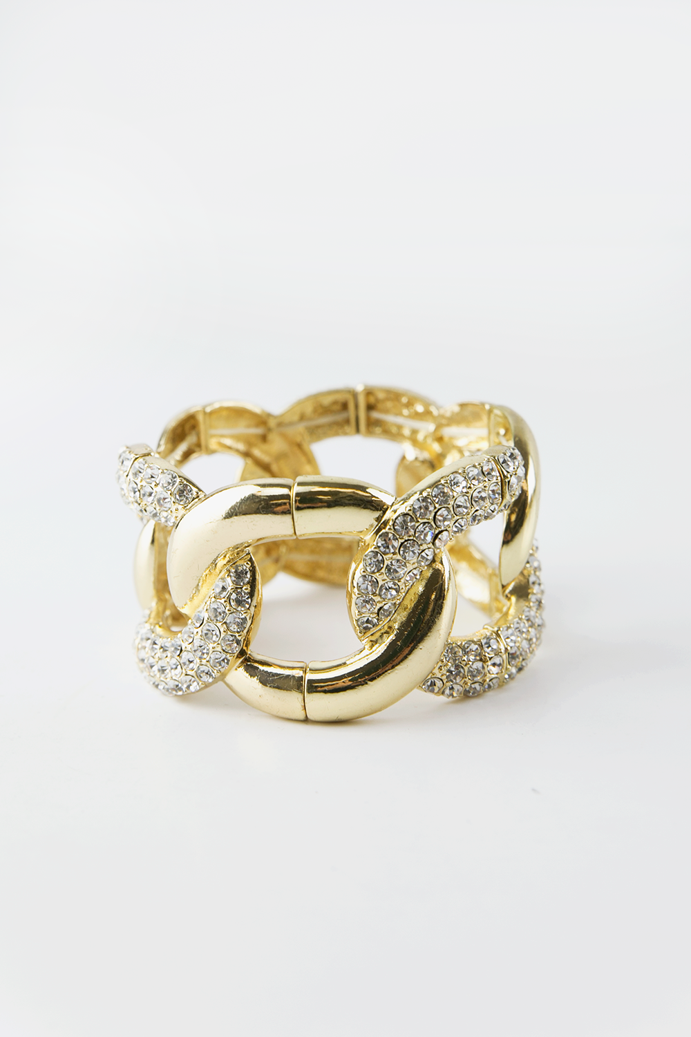 Rhinestone Chain Bracelet – Haute & Rebellious