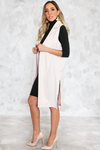 Long Blazer Vest