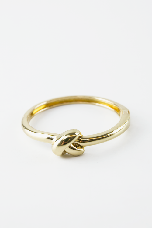 Solid Gold Knot Bracelet