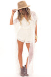 LIELA LONG LACE KIMONO - Haute & Rebellious