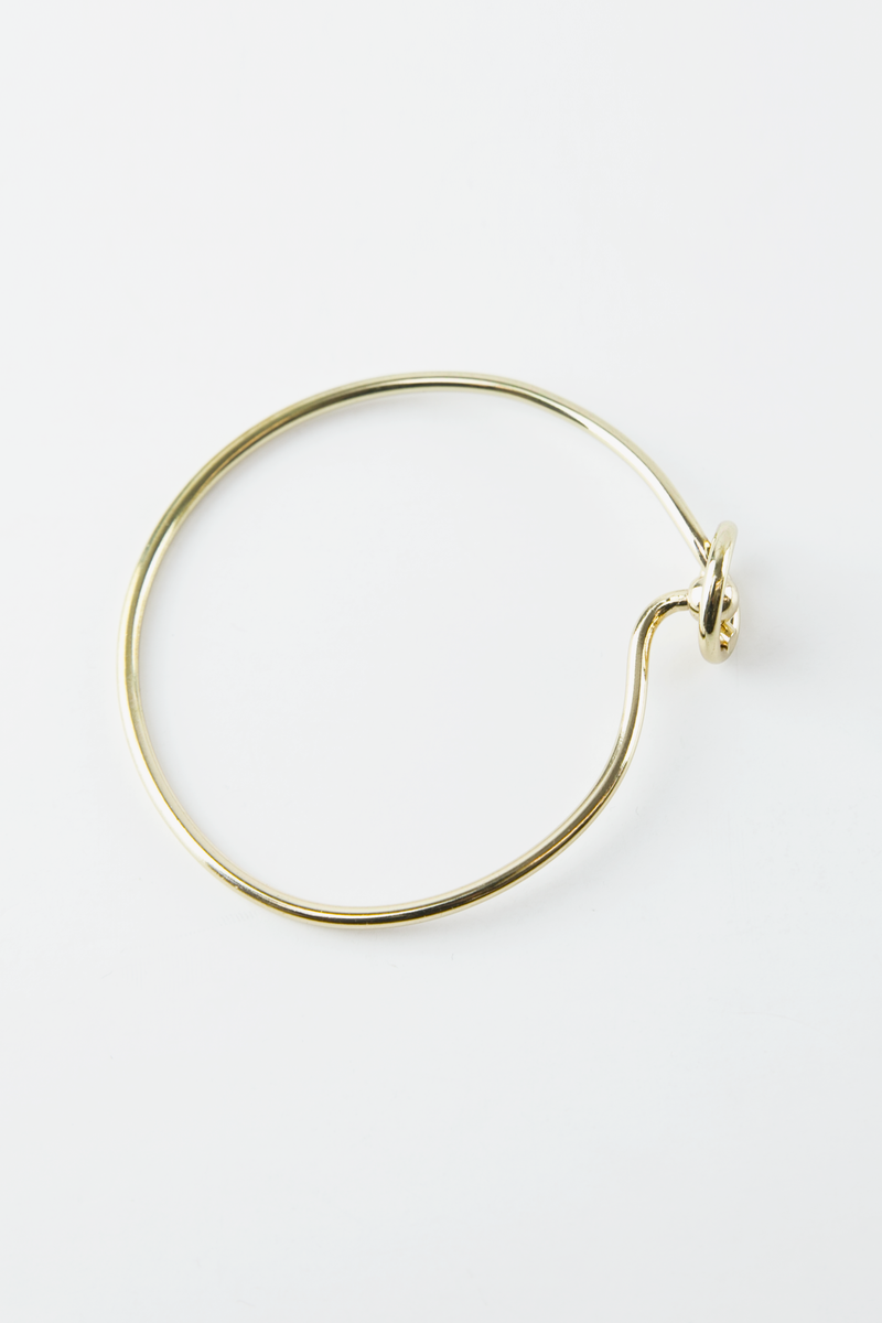 Tie It Up Solid Bangle