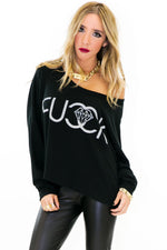 CHANEL REBEL SWEATSHIRT TEE - Haute & Rebellious