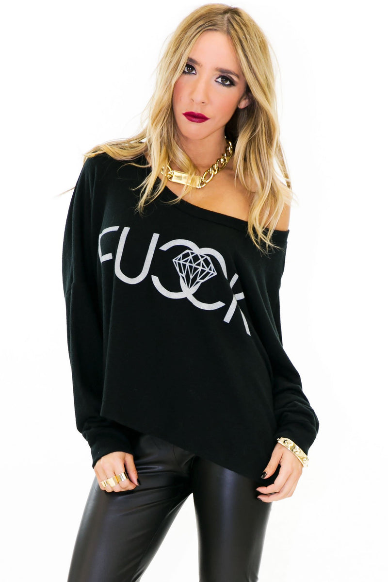 CHANEL REBEL SWEATSHIRT TEE - Haute & Rebellious