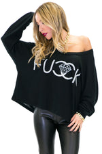 CHANEL REBEL SWEATSHIRT TEE - Haute & Rebellious