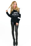 HOMIES LONG SLEEVE SWEATSHIRT TEE - Haute & Rebellious