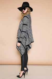 SONOMA CONTRAST COLLAR CARDIGAN - Haute & Rebellious