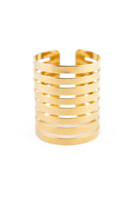 LADDER CUTOUT CUFF BANGLE - Haute & Rebellious