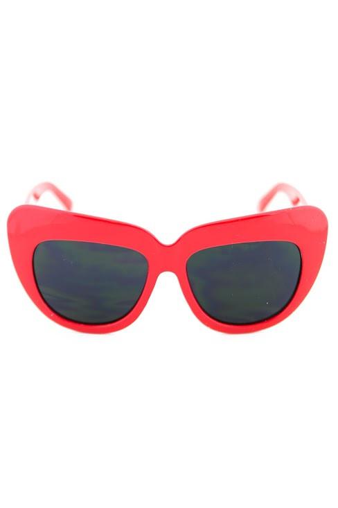 BETSON HEAVY SUNGLASSES - Red - Haute & Rebellious