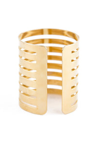 LADDER CUTOUT CUFF BANGLE - Haute & Rebellious