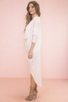 Front Knot Shirt - Blush - Haute & Rebellious