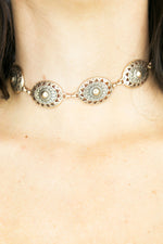 One Desire Metal Choker - Gold - Haute & Rebellious